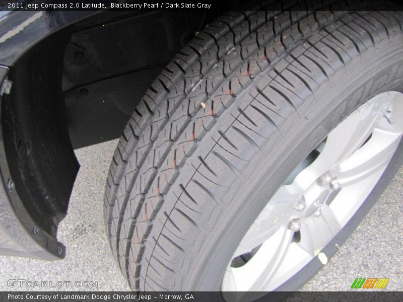 Blackberry Pearl / Dark Slate Gray 2011 Jeep Compass 2.0 Latitude