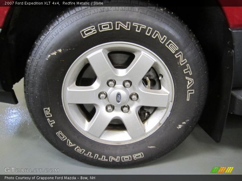 Redfire Metallic / Stone 2007 Ford Expedition XLT 4x4
