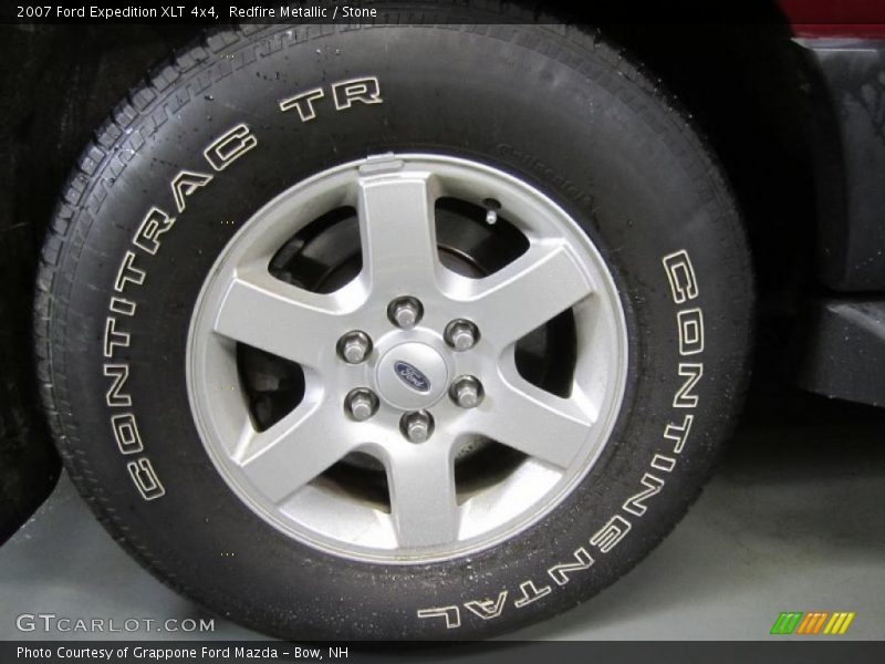 Redfire Metallic / Stone 2007 Ford Expedition XLT 4x4