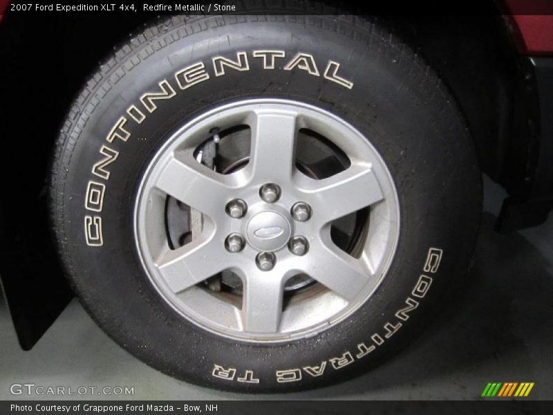 Redfire Metallic / Stone 2007 Ford Expedition XLT 4x4