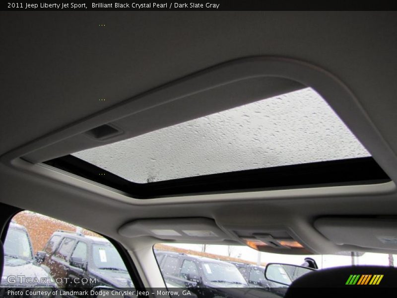 Sunroof of 2011 Liberty Jet Sport
