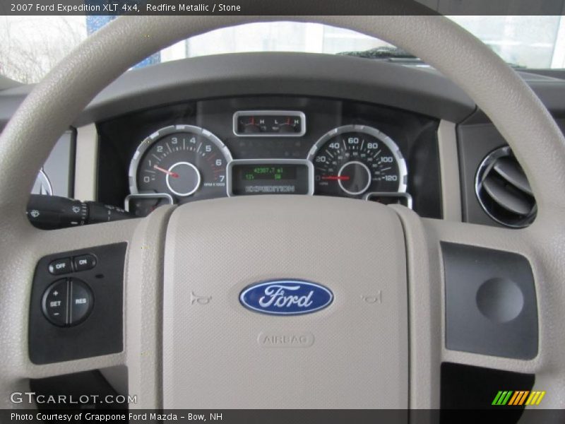 Redfire Metallic / Stone 2007 Ford Expedition XLT 4x4