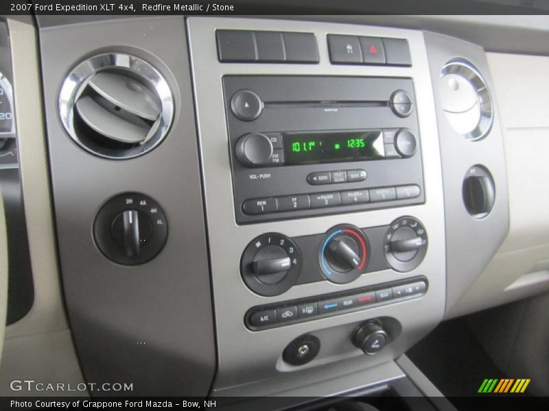 Redfire Metallic / Stone 2007 Ford Expedition XLT 4x4