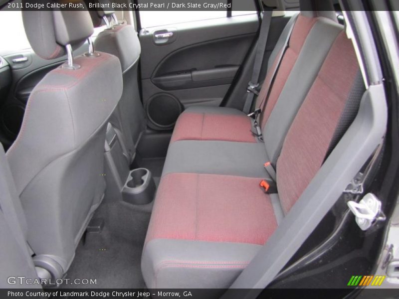  2011 Caliber Rush Dark Slate Gray/Red Interior