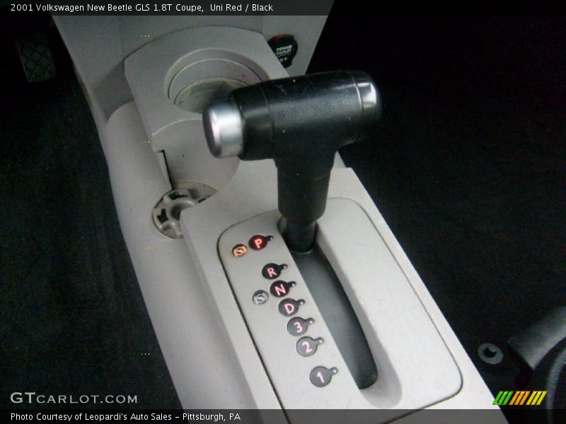 2001 New Beetle GLS 1.8T Coupe 4 Speed Automatic Shifter