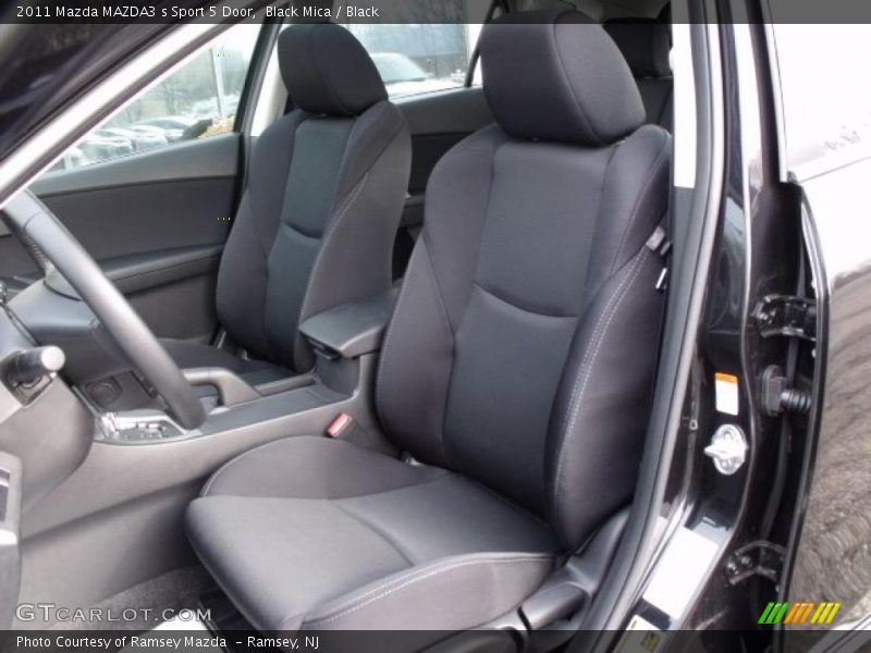  2011 MAZDA3 s Sport 5 Door Black Interior