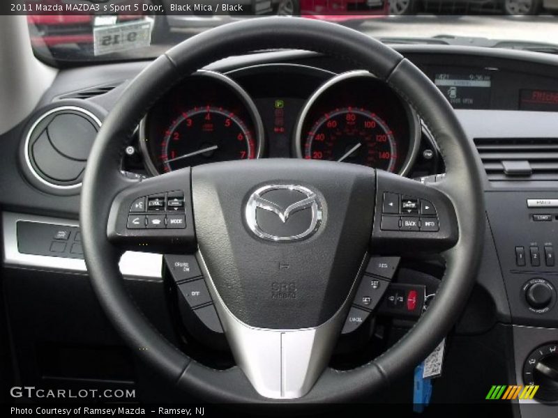  2011 MAZDA3 s Sport 5 Door Steering Wheel