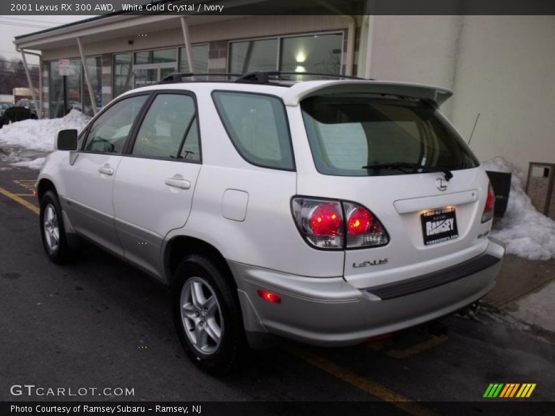 White Gold Crystal / Ivory 2001 Lexus RX 300 AWD