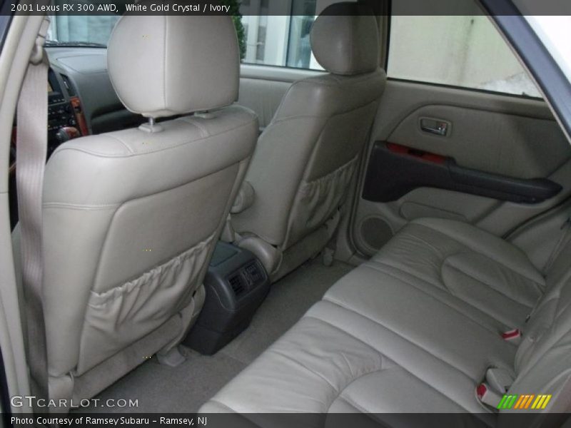 White Gold Crystal / Ivory 2001 Lexus RX 300 AWD
