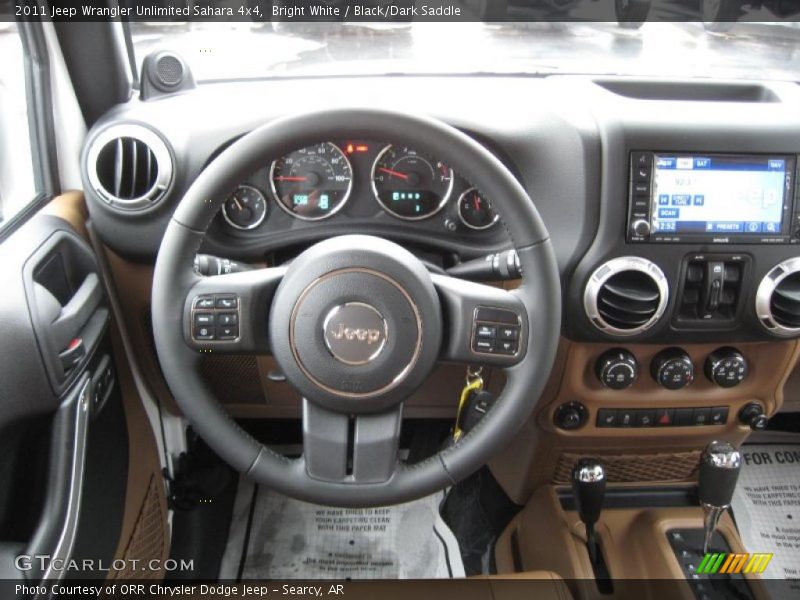  2011 Wrangler Unlimited Sahara 4x4 Steering Wheel
