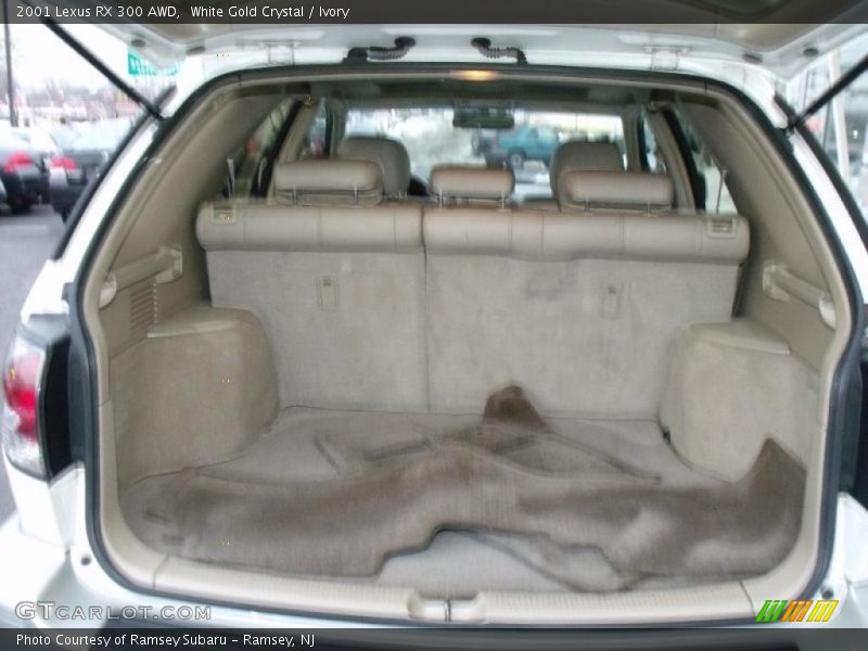 White Gold Crystal / Ivory 2001 Lexus RX 300 AWD