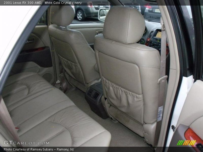 White Gold Crystal / Ivory 2001 Lexus RX 300 AWD