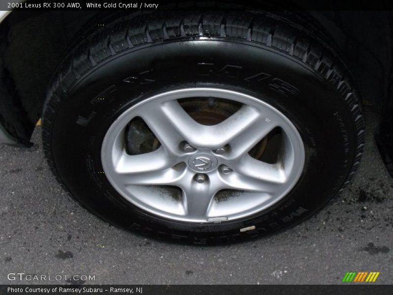 White Gold Crystal / Ivory 2001 Lexus RX 300 AWD