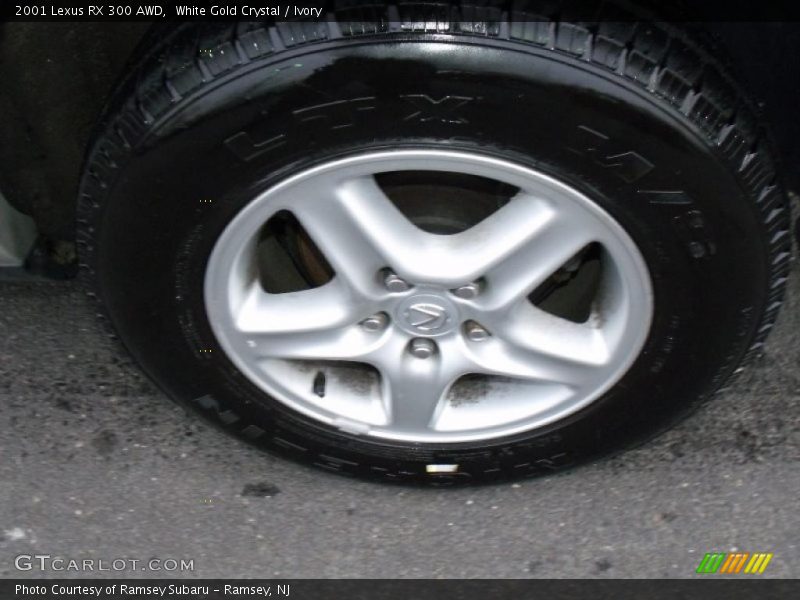 White Gold Crystal / Ivory 2001 Lexus RX 300 AWD