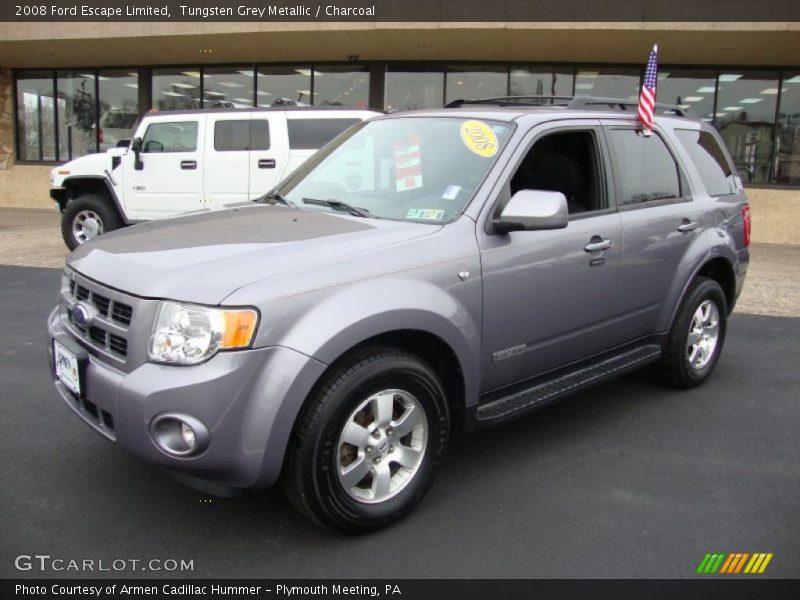 Tungsten Grey Metallic / Charcoal 2008 Ford Escape Limited