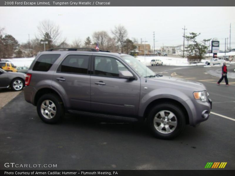 Tungsten Grey Metallic / Charcoal 2008 Ford Escape Limited