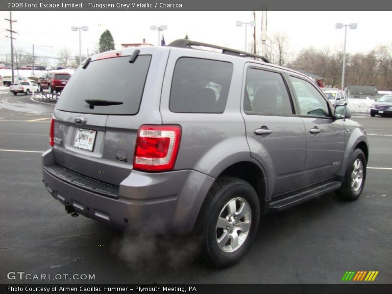 Tungsten Grey Metallic / Charcoal 2008 Ford Escape Limited