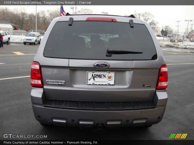 Tungsten Grey Metallic / Charcoal 2008 Ford Escape Limited