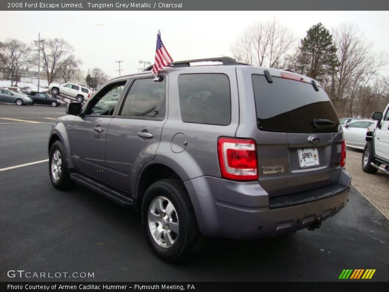 Tungsten Grey Metallic / Charcoal 2008 Ford Escape Limited