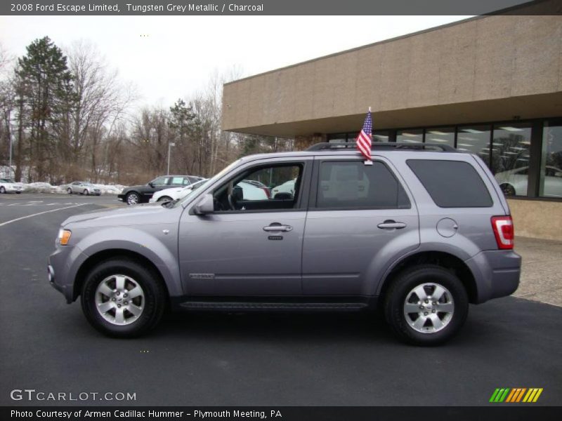 Tungsten Grey Metallic / Charcoal 2008 Ford Escape Limited
