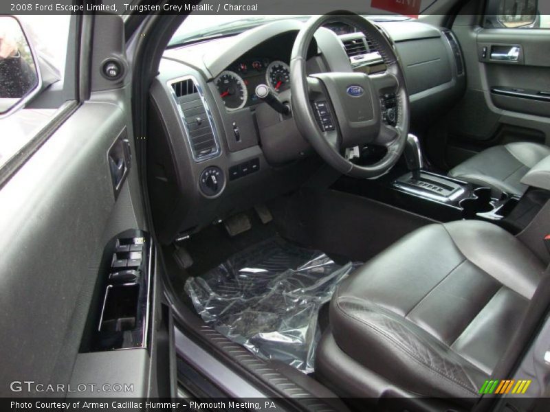 Tungsten Grey Metallic / Charcoal 2008 Ford Escape Limited