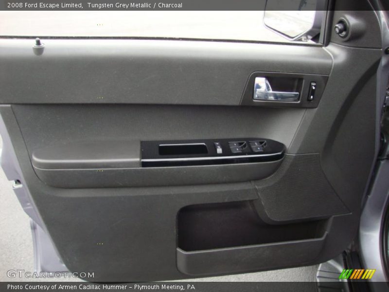 Tungsten Grey Metallic / Charcoal 2008 Ford Escape Limited