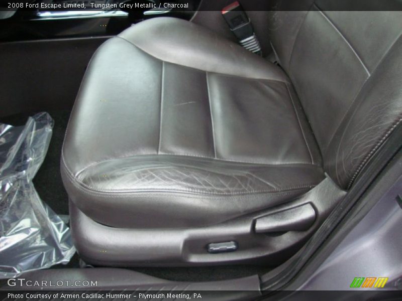 Tungsten Grey Metallic / Charcoal 2008 Ford Escape Limited