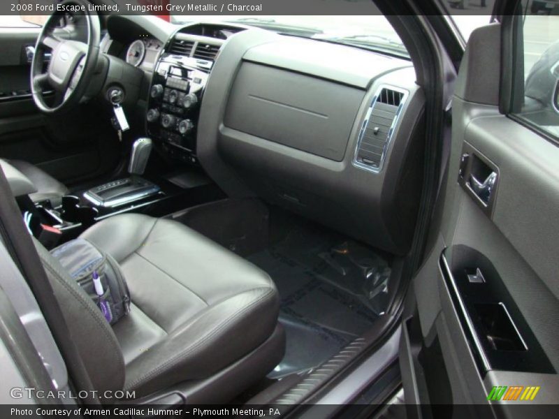 Tungsten Grey Metallic / Charcoal 2008 Ford Escape Limited
