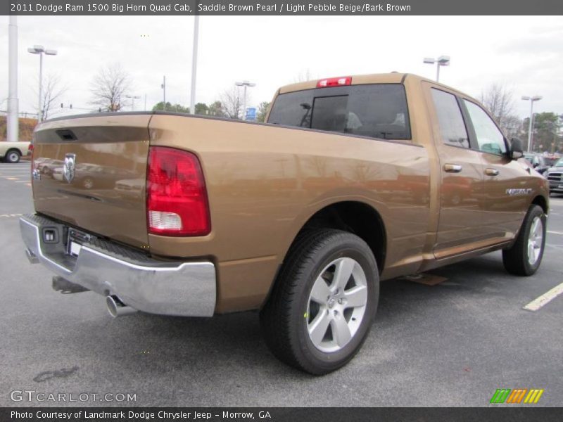  2011 Ram 1500 Big Horn Quad Cab Saddle Brown Pearl