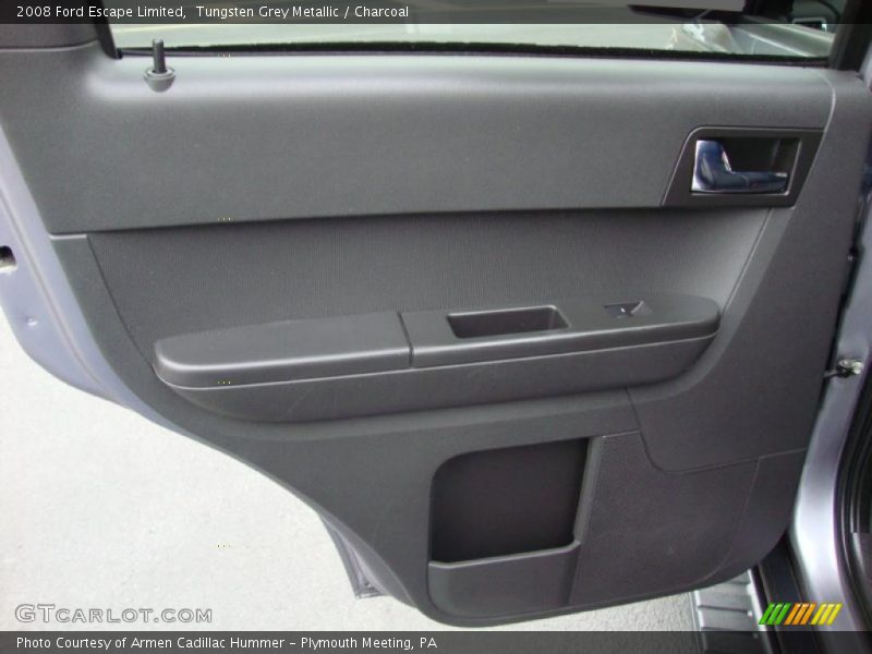 Tungsten Grey Metallic / Charcoal 2008 Ford Escape Limited