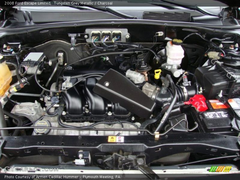 Tungsten Grey Metallic / Charcoal 2008 Ford Escape Limited