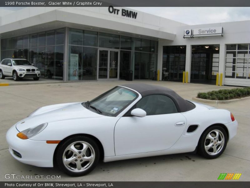 Glacier White / Graphite Grey 1998 Porsche Boxster