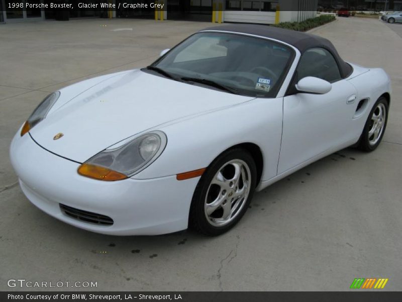 Glacier White / Graphite Grey 1998 Porsche Boxster