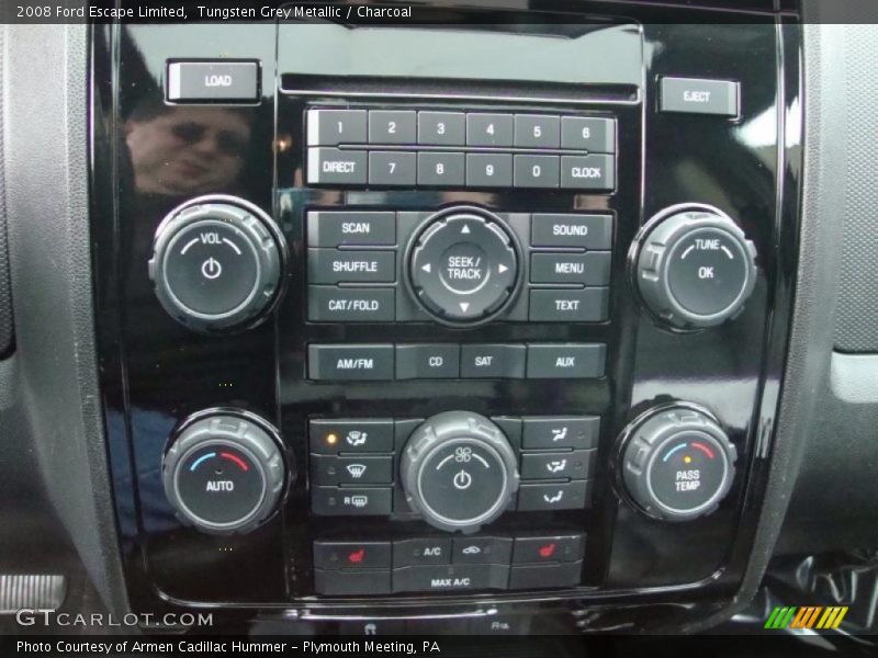 Tungsten Grey Metallic / Charcoal 2008 Ford Escape Limited