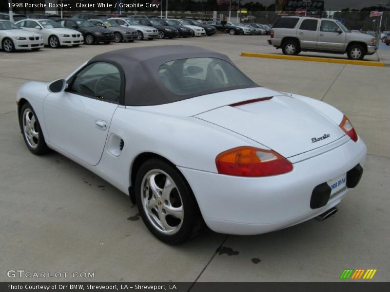 Glacier White / Graphite Grey 1998 Porsche Boxster