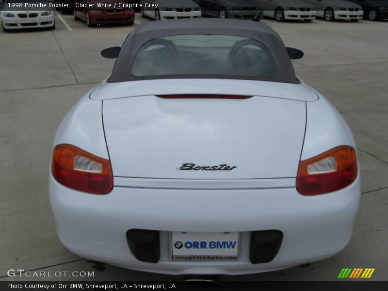 Glacier White / Graphite Grey 1998 Porsche Boxster