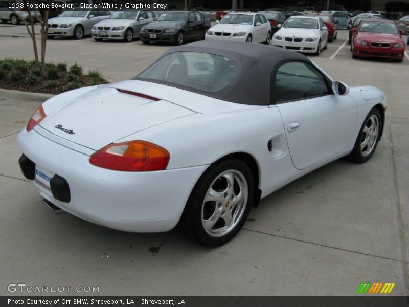 Glacier White / Graphite Grey 1998 Porsche Boxster