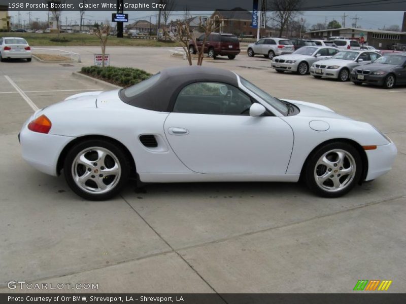 Glacier White / Graphite Grey 1998 Porsche Boxster