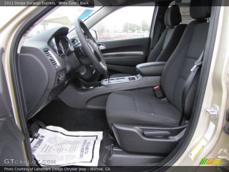  2011 Durango Express Black Interior