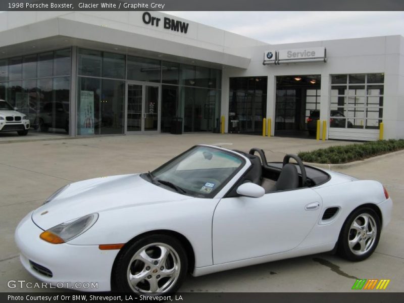 Glacier White / Graphite Grey 1998 Porsche Boxster