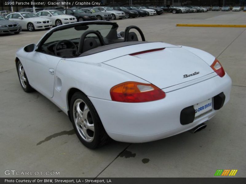 Glacier White / Graphite Grey 1998 Porsche Boxster