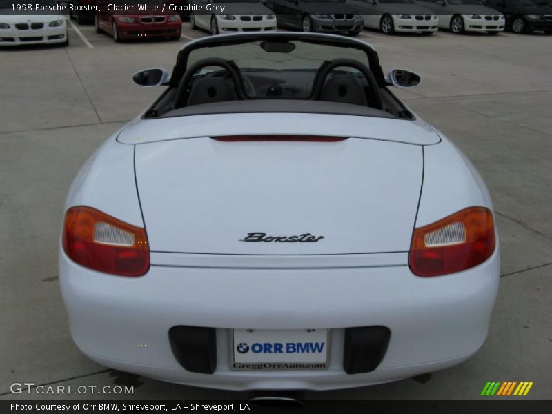 Glacier White / Graphite Grey 1998 Porsche Boxster
