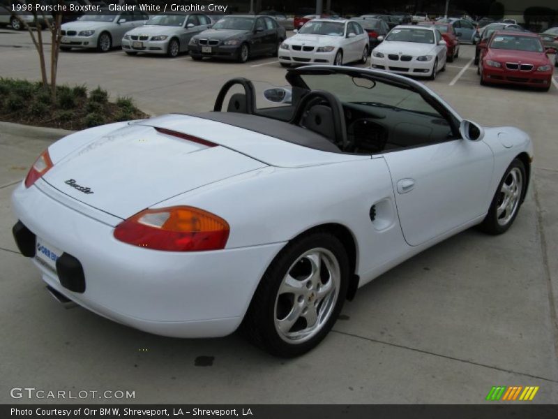 Glacier White / Graphite Grey 1998 Porsche Boxster