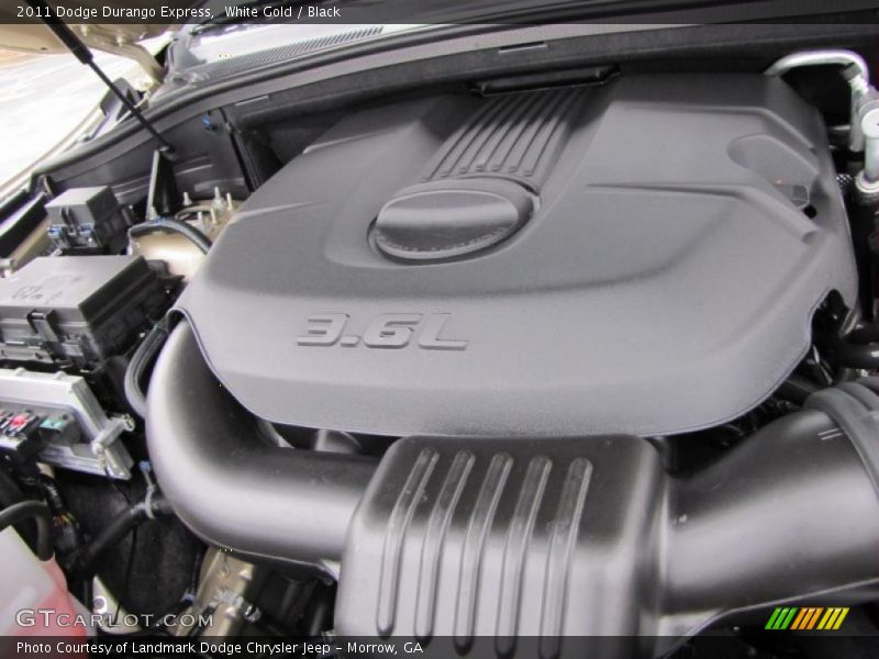  2011 Durango Express Engine - 3.6 Liter DOHC 24-Valve VVT Pentastar V6