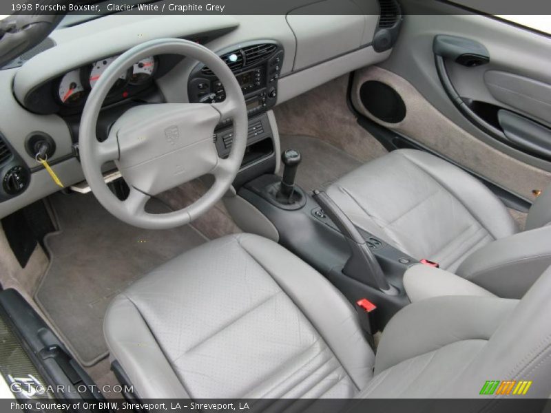 Graphite Grey Interior - 1998 Boxster  