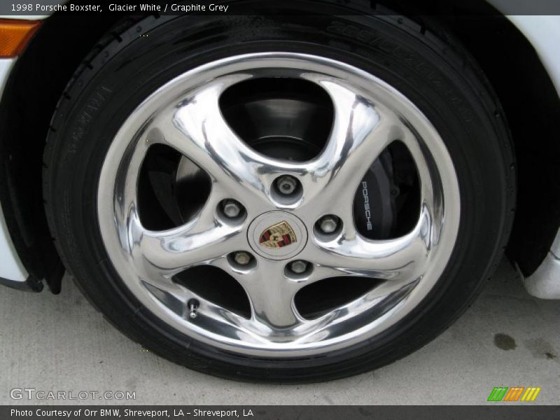 Glacier White / Graphite Grey 1998 Porsche Boxster