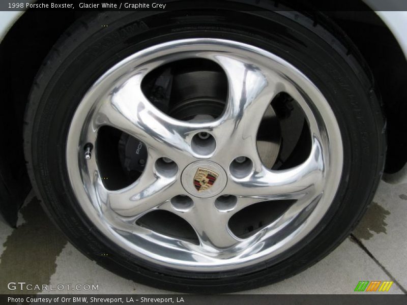 Glacier White / Graphite Grey 1998 Porsche Boxster