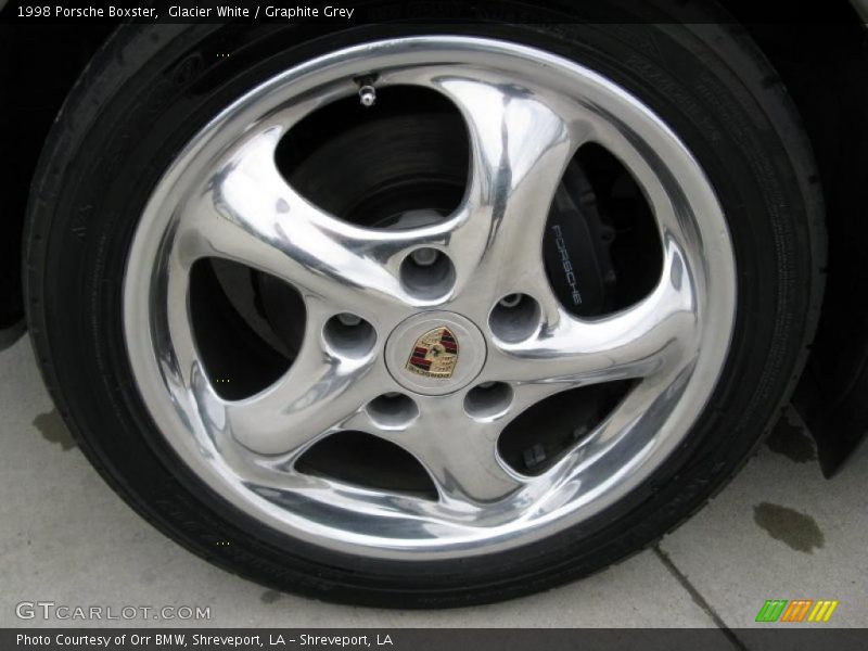 Glacier White / Graphite Grey 1998 Porsche Boxster