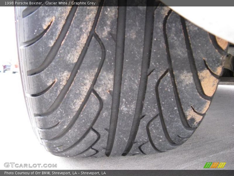 Glacier White / Graphite Grey 1998 Porsche Boxster