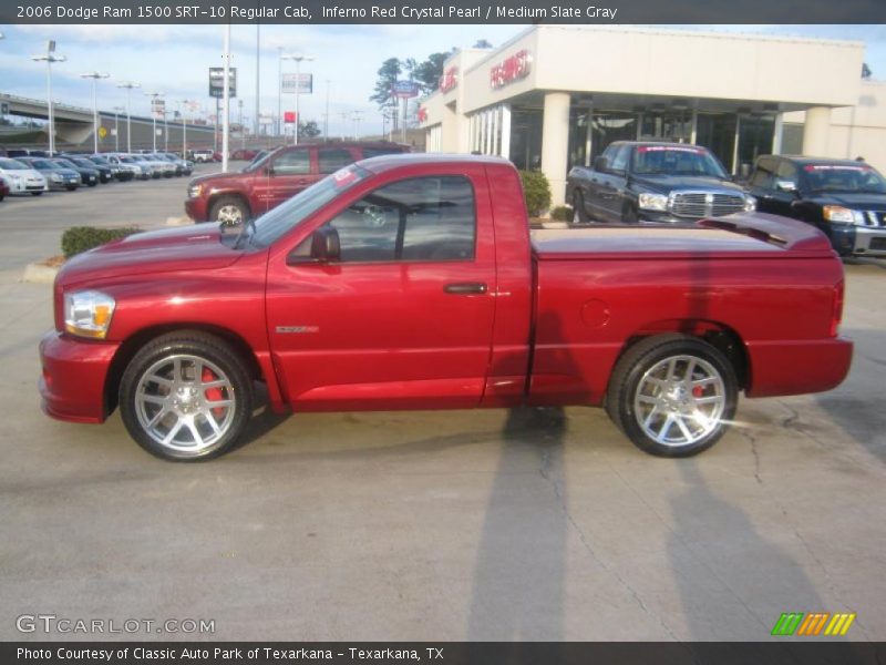  2006 Ram 1500 SRT-10 Regular Cab Inferno Red Crystal Pearl